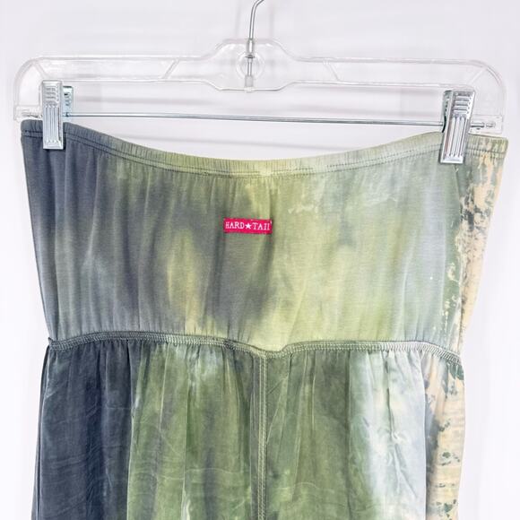 Hard Tail Forever Y2K Strapless Tie Dye Hi-Lo Maxi Dress Size XS Hippie Boho - Picture 10 of 10